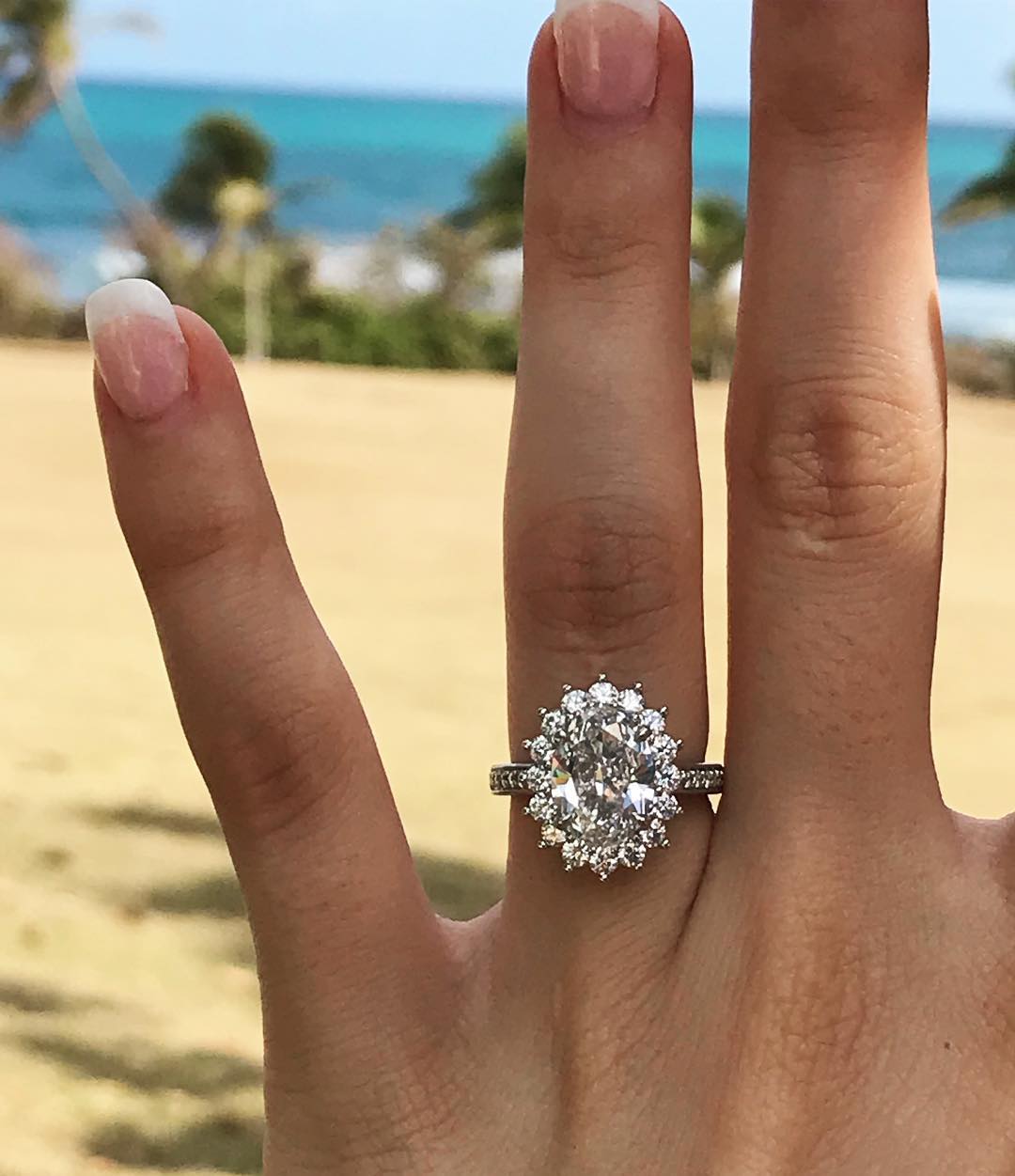 Floral Halo Engagement Ring - Wimmers Diamonds | Wimmers Diamonds